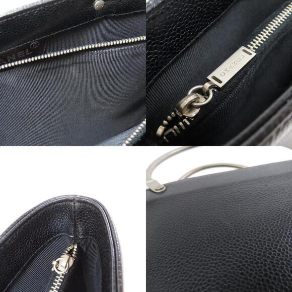 CHANEL Black Logo Bag - Picture 8 of 11